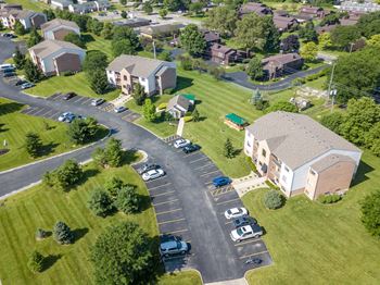 Aerial view at Mallard Landing, Ohio